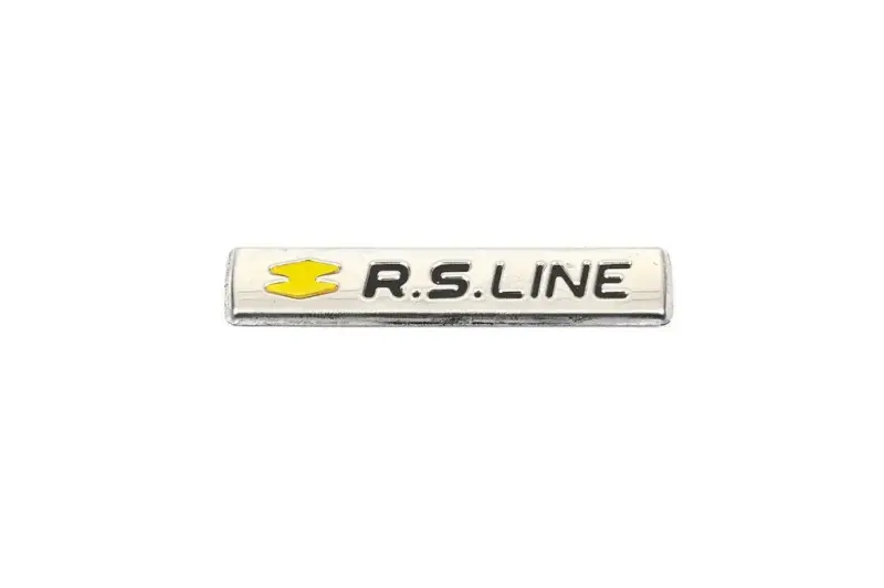Задній логотип RS (1 шт, нерж) для Renault Clio V 2019–