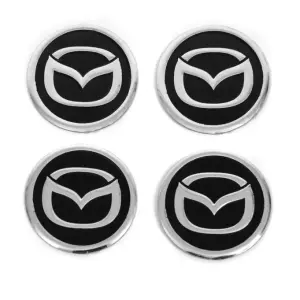 Наклейки на ковпачки V1 60мм (4шт) для Mazda