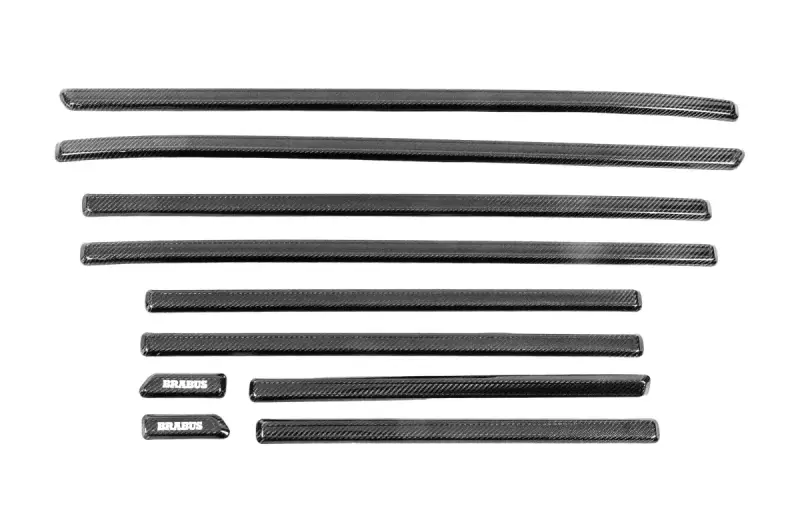 Молдинги BRB Carbon (10 шт) для Mercedes-Benz G class W465 2025–
