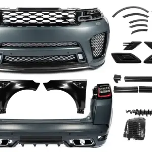 Комплект рестайлінгу в 2021 рік SVR для LandRover Range Rover Sport 2014–2022
