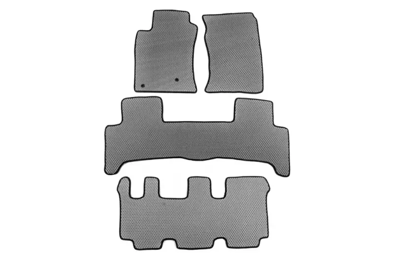 Килимки EVA (3 ряди, сірі) для Lexus GX470 2002–2009