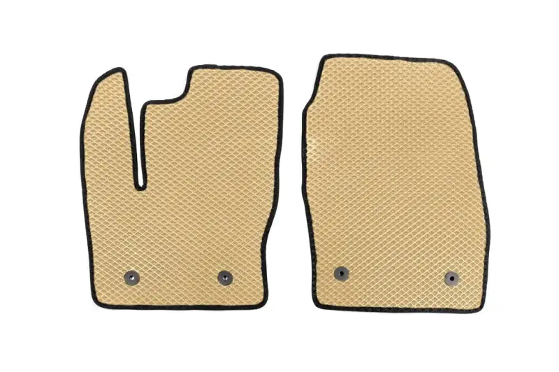 Килимки EVA (МКПП, бежеві) для Ford Connect 2014–2021