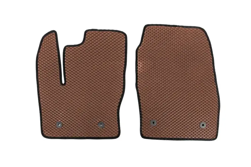 Килимки EVA (МКПП, коричневі) для Ford Connect 2014–2021