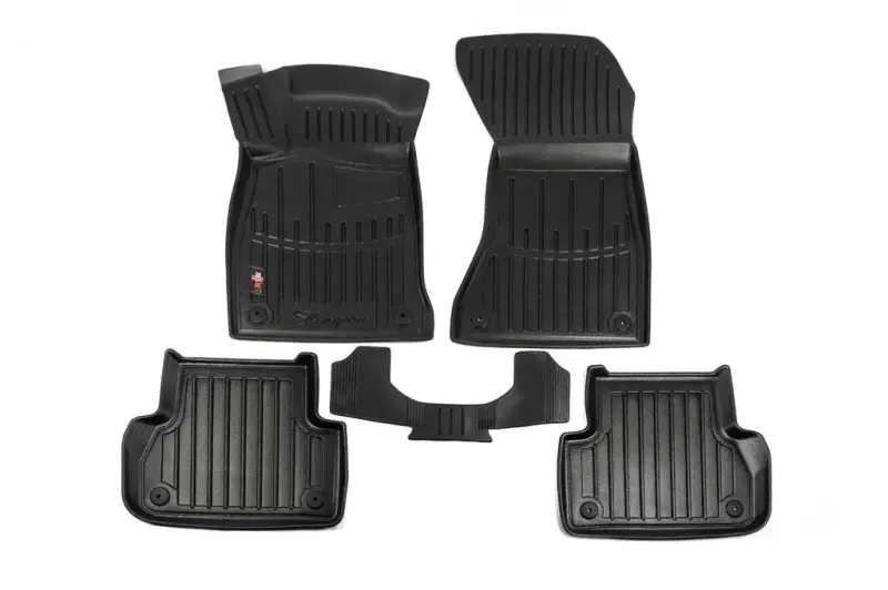 Килимки Stingray 3D (5 шт, поліуретан) для Audi A4 B9 2015–2024