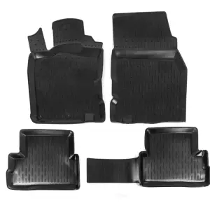 Гумові килимки (4 шт, Niken 3D) для Nissan Qashqai 2014–2021