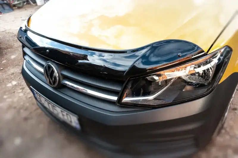 Дефлектор капоту (EuroCap) для Volkswagen Caddy 2015–2020