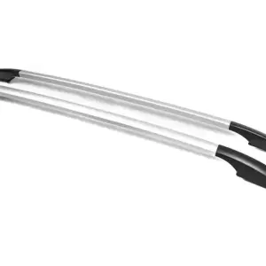 Рейлінги OmsaLine Solid (2 шт, сірі) для Volkswagen Golf 7/E-Golf 2012–2020