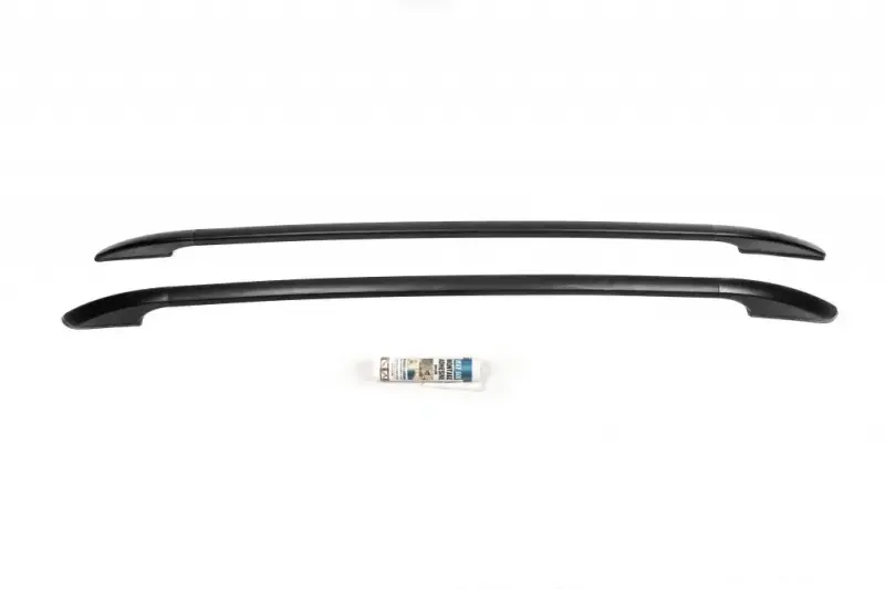 Рейлінги OmsaLine Solid (2 шт, чорні) для Audi Q2 2016–