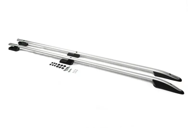 Рейлінги OmsaLine Sport (2 шт, сірі) для Ford Custom 2013–2022