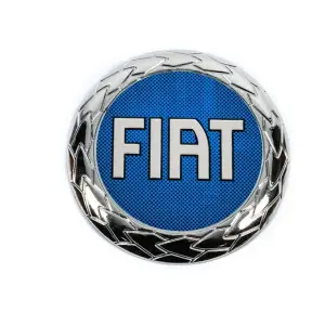 Емблема Old (синя, самоклейка) для Fiat