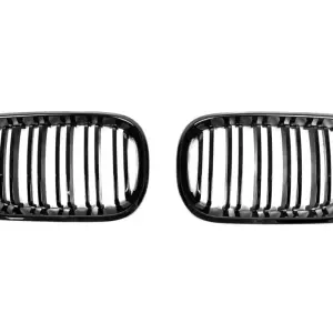 Ніздрі M-Look DPT (2001-2005, чорний глянець) для BMW 3 серія E46 1998–2006