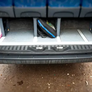 Накладка на задній бампер EuroCap (ABS) для Volkswagen Crafter 2006–2016