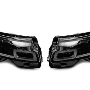 Передні фари (для переодягнених авто в 2018+) для LandRover Range Rover IV L405 2013–2021