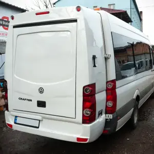 Навісний багажник (під фарбування) для Volkswagen Crafter 2006–2016