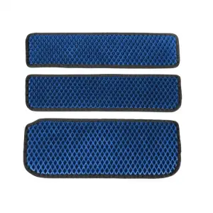 Килимки на пороги (3 шт, EVA, Синій) для Nissan Primastar 2002–2014
