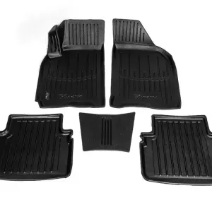 Килимки Stingray 3D (5 шт, поліуретан) для Daewoo Gentra 2013–