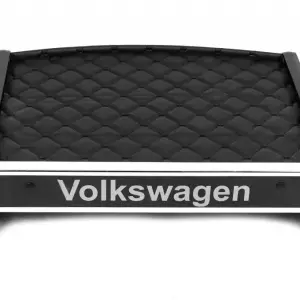 Полиця на панель (Чорна з чорною ниткою) для Volkswagen T5 Transporter 2003–2010