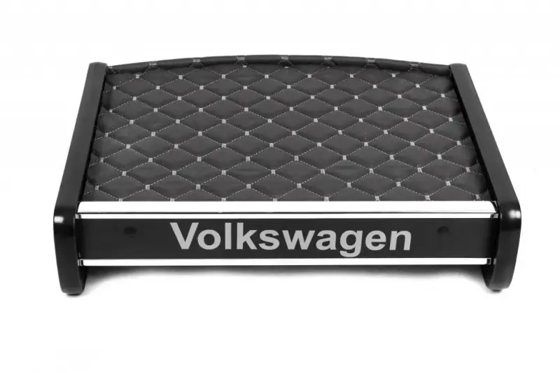 Полиця на панель (Сіра з сірою ниткою) для Volkswagen T5 Transporter 2003–2010