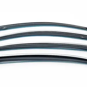 Вітровики з хромованим молдингом молдингом SD (4 шт, EU, HIC) для Volkswagen Passat B7 2012–2015