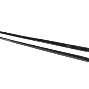 Бокові пороги DPT V-2 (чорний глянець) для Audi A4 B8 2007–2015