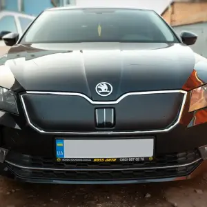 Зимова накладка на решітку (2015-2019, верхня) для Skoda Superb 2015–2024