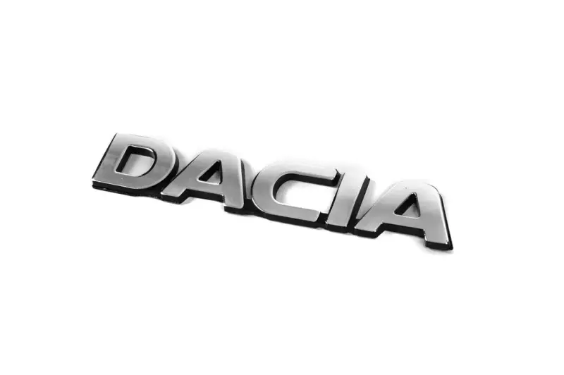 Напис на машину Dacia 152мм для Dacia