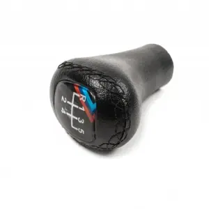 Ручка КПП V3-5ст (шкірозамінник, чорна гладка) для BMW 3 серія E36 1990–2000