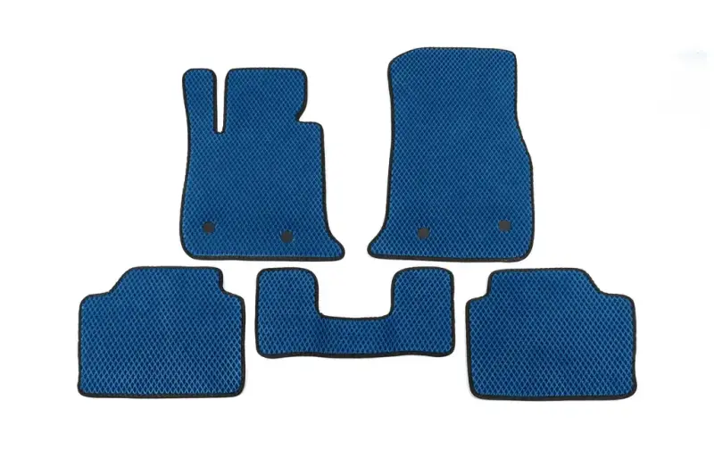 Килимки EVA V1 (Сині) для BMW 4 серія F32/F33/F36 2012–2020