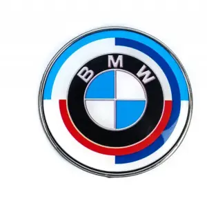 Ювілейна емблема 82мм для BMW 5 серія E34 1988–1995