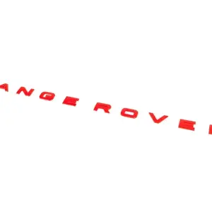 Напис червоний (тип-5) для LandRover