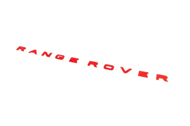 Напис червоний (тип-5) для LandRover
