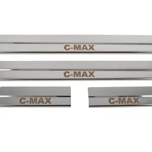 Накладка на пороги (4 шт, нерж) для Ford C-Max 2004–2010