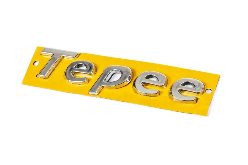 Напис Tepee (130мм на 25мм) для Peugeot Partner Tepee 2008–2018