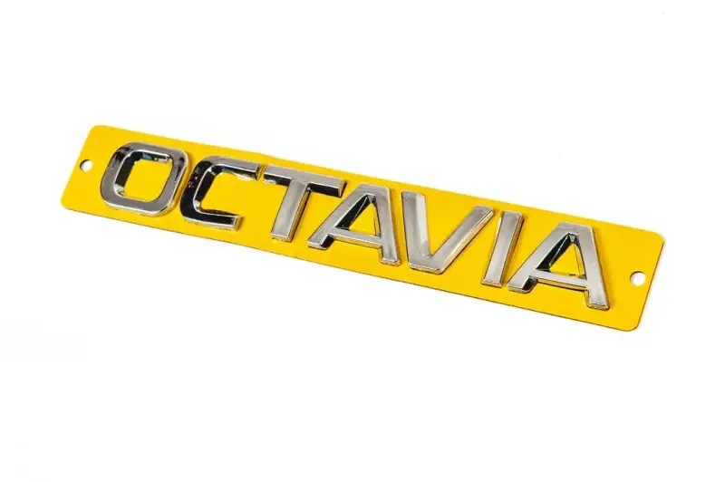 Напис Octavia (165мм на 22мм) для Skoda Octavia III A7 2013–2019
