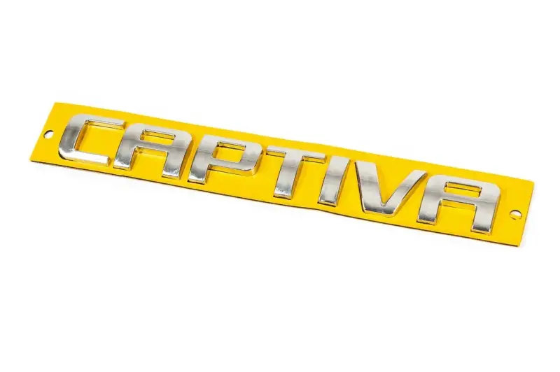 Напис Captiva (175мм на 22мм) для Chevrolet Captiva 2006–2019