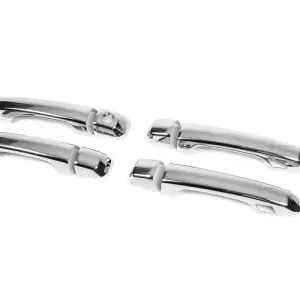 Накладки на ручки (4 шт., нерж.) для Toyota Land Cruiser Prado 150 2009–2023