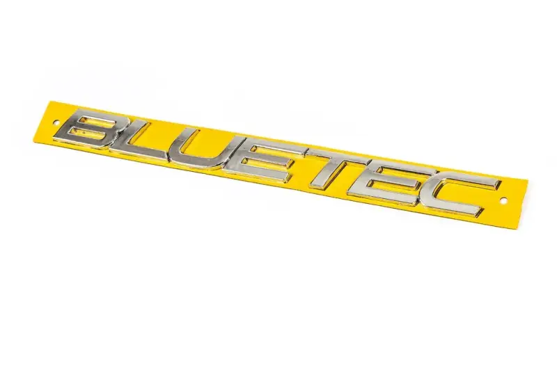 Надпис «Bluetec» 265мм на 24мм для Mercedes-Benz