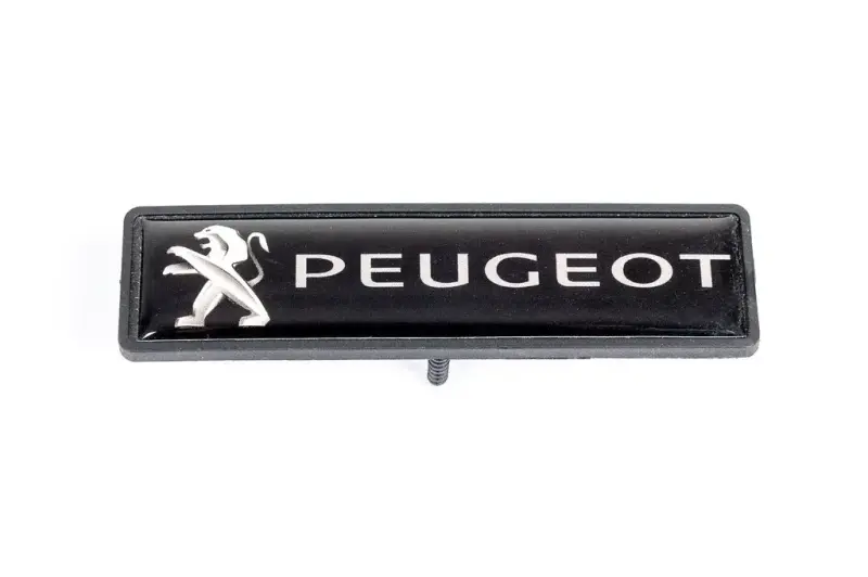 Шильдик для килимків (1шт) для Peugeot