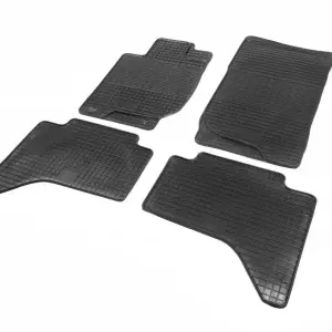 Гумові килимки (4 шт, Polytep) для Mitsubishi Pajero Sport 2008–2015