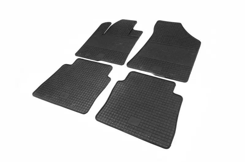 Гумові килимки (4 шт, Polytep) для Hyundai Santa Fe 2 2006–2012
