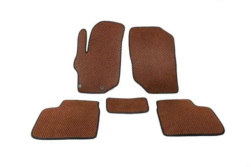 Килимки EVA (коричневі) для Citroen C-Elysee 2013–2022