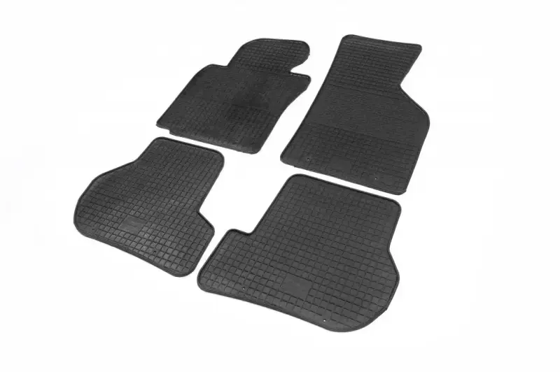 Гумові килимки (4 шт, Polytep) для Skoda Octavia II A5 2010–2013