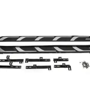 Бокові пороги OEM V2 (2 шт., Алюміній) для Audi Q5 2017–2025