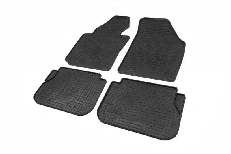Гумові килимки (4 шт, Polytep) для Volkswagen Caddy 2004–2010