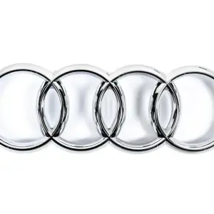 Передня емблема Audi Chome (285 мм на 100 мм) для Audi