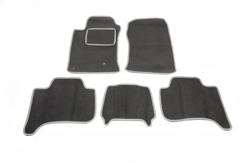 Ворсові килимки Premium (5 шт) для Toyota Land Cruiser Prado 120 2002–2009