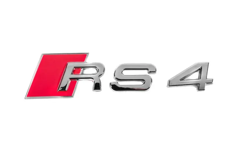 Напис RS4 для Audi