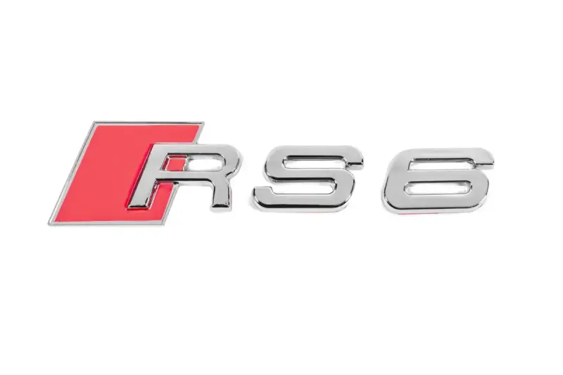 Напис RS6 для Audi