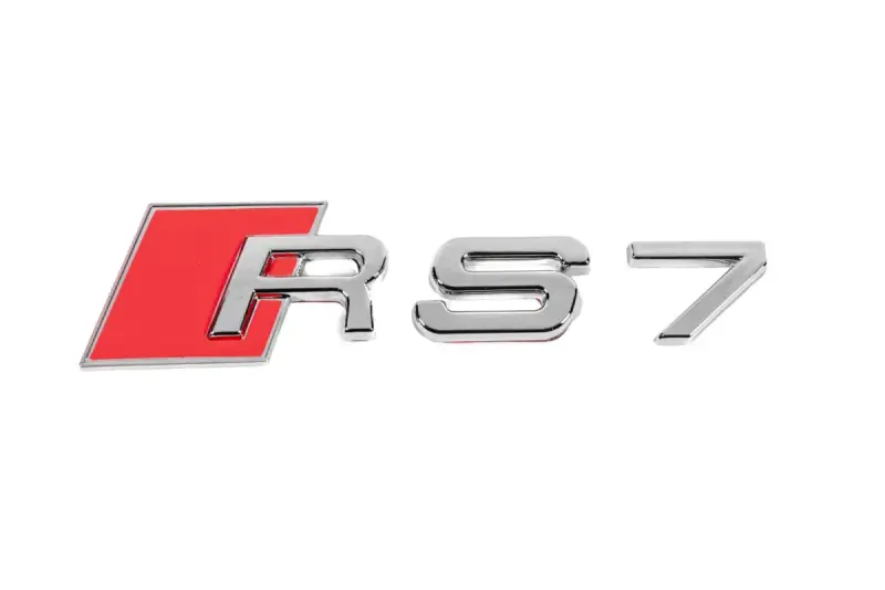 Напис RS7 для Audi