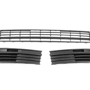Передні нижні решітку (3 частини, мат) для Volkswagen T6 2015–2024